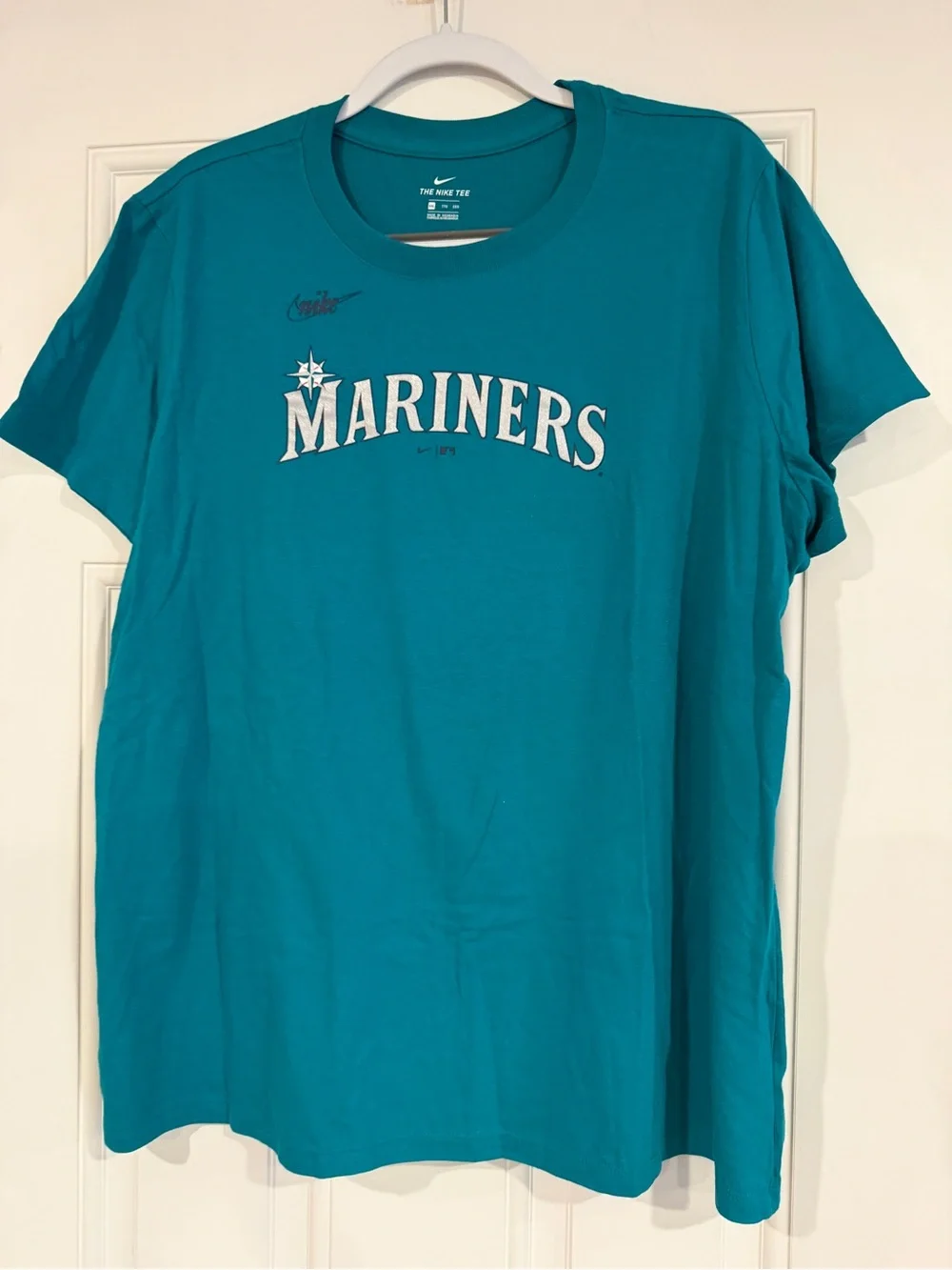 Nike Mariners Teal Short Sleeve Men's T-Shirt